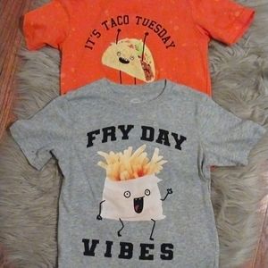 Sz 6/7 cutest graphic T's